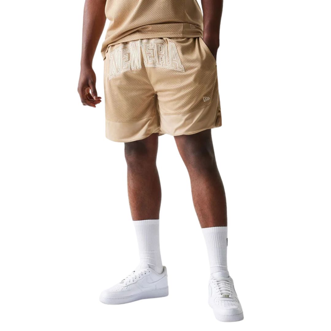 NEW ERA SHORTS LIGHT BEIGE 60771545
