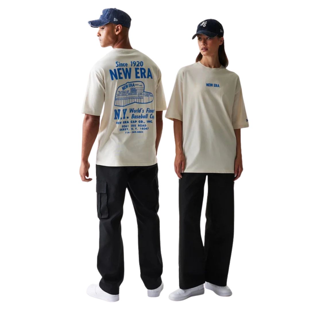 NEW ERA T-SHIRT LIGHT BEIGE 60771531