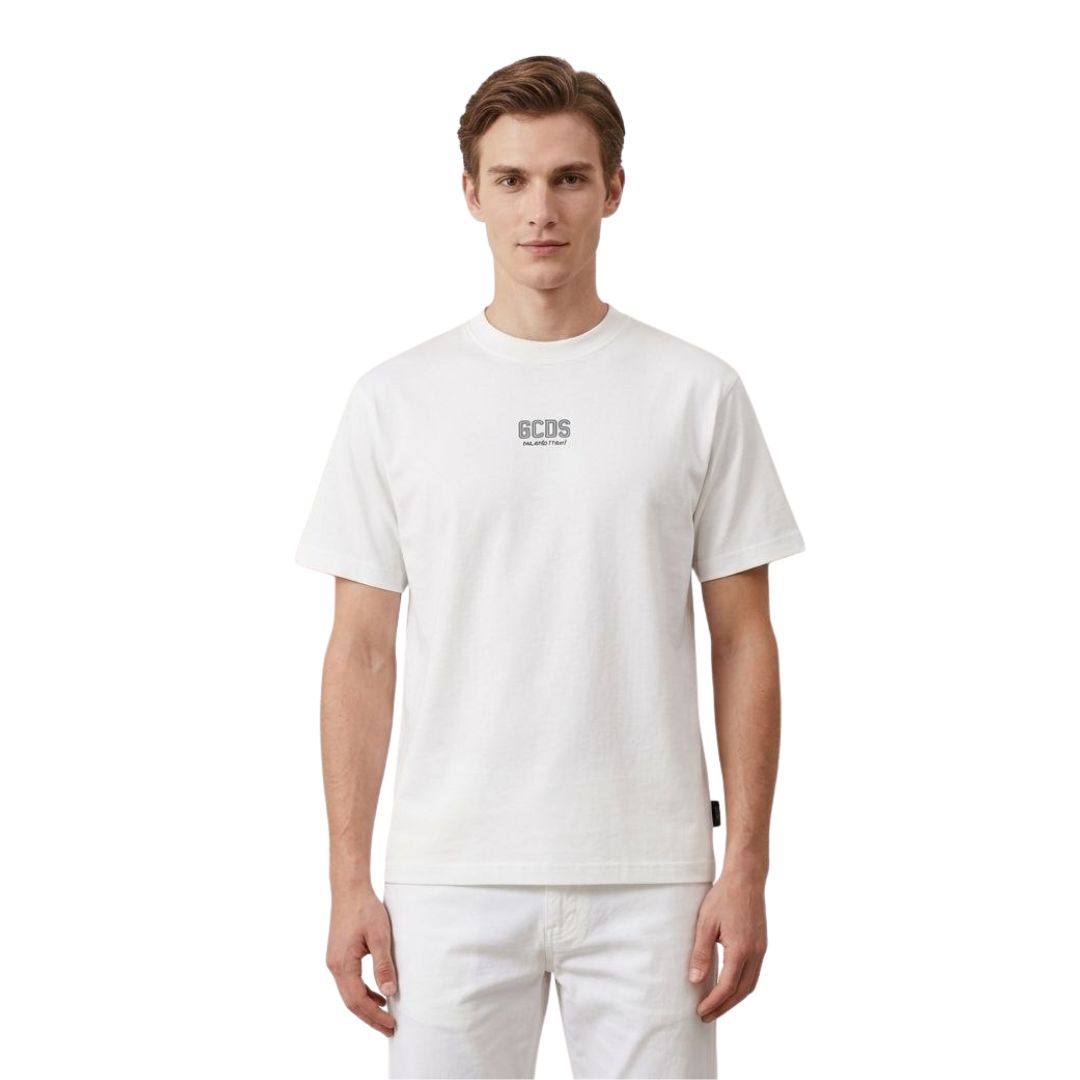 GCDS T-SHIRT MT11 WHITE