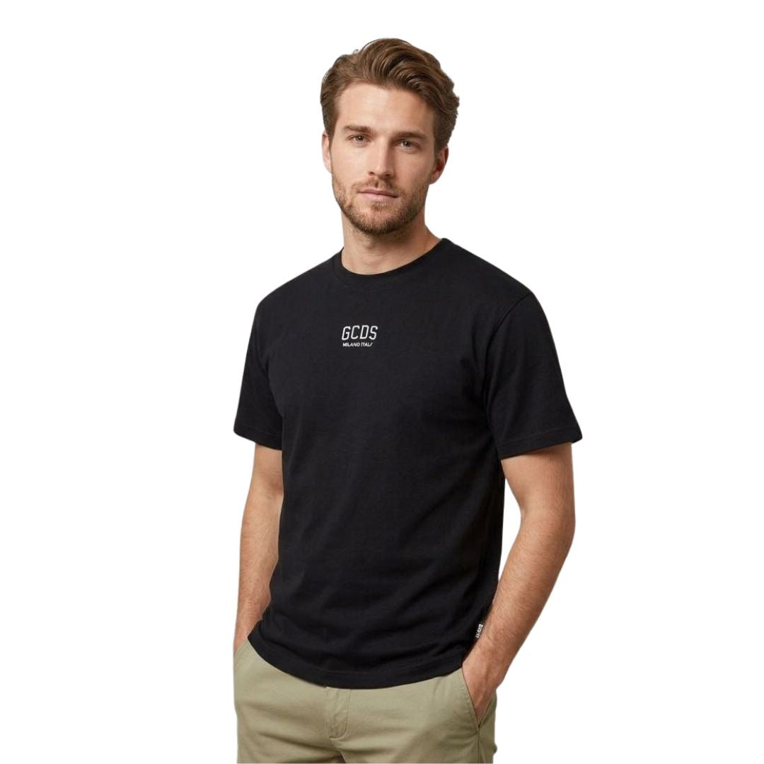 GCDS T-SHIRT MT11 BLACK