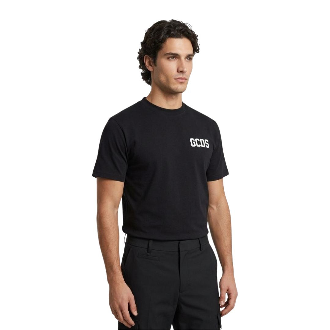 GCDS T-SHIRT MT03 BLACK