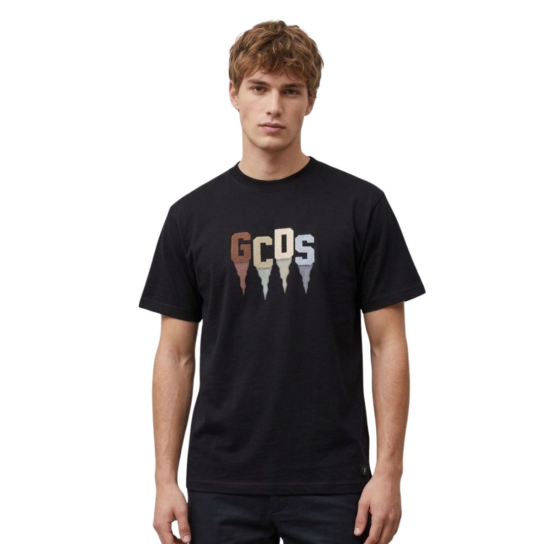 GCDS T-SHIRT MT29 BLACK