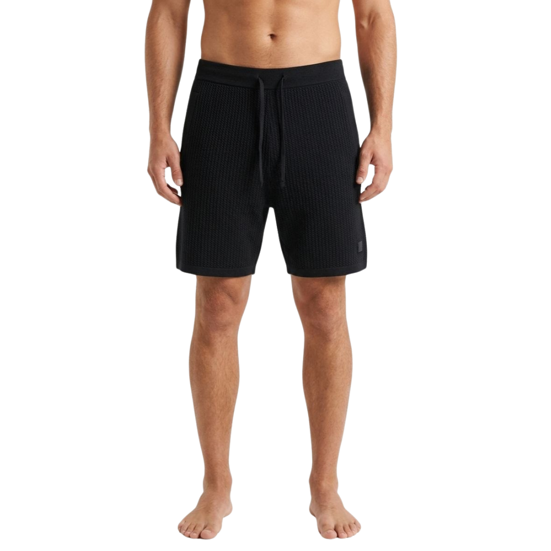 8080175BAM-99 KNITTED Short PANTS BLACK