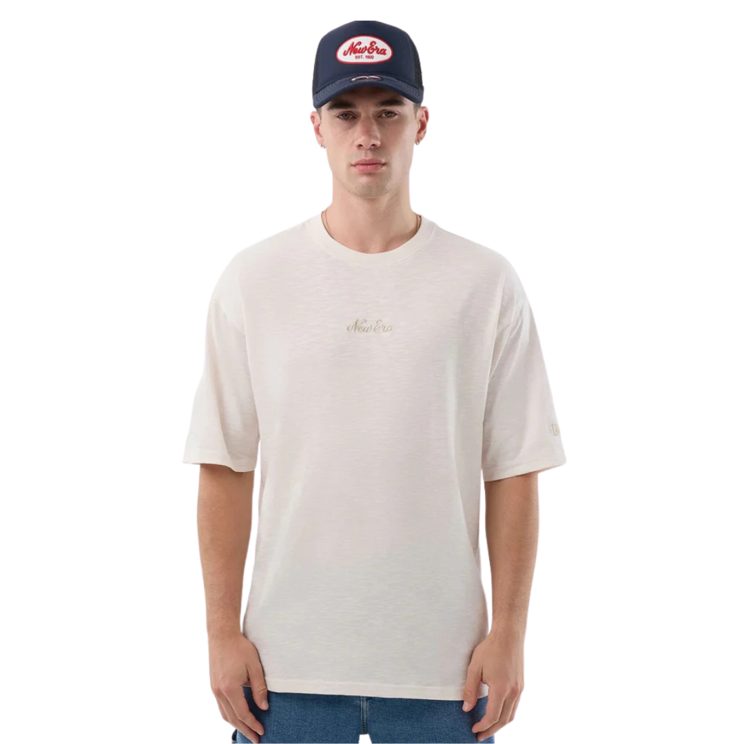 60856213 Slub Oversize Tee New Era - OFW