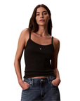 LV047G208G UB1 SL 2X2 BABY RIB STRAP TANK