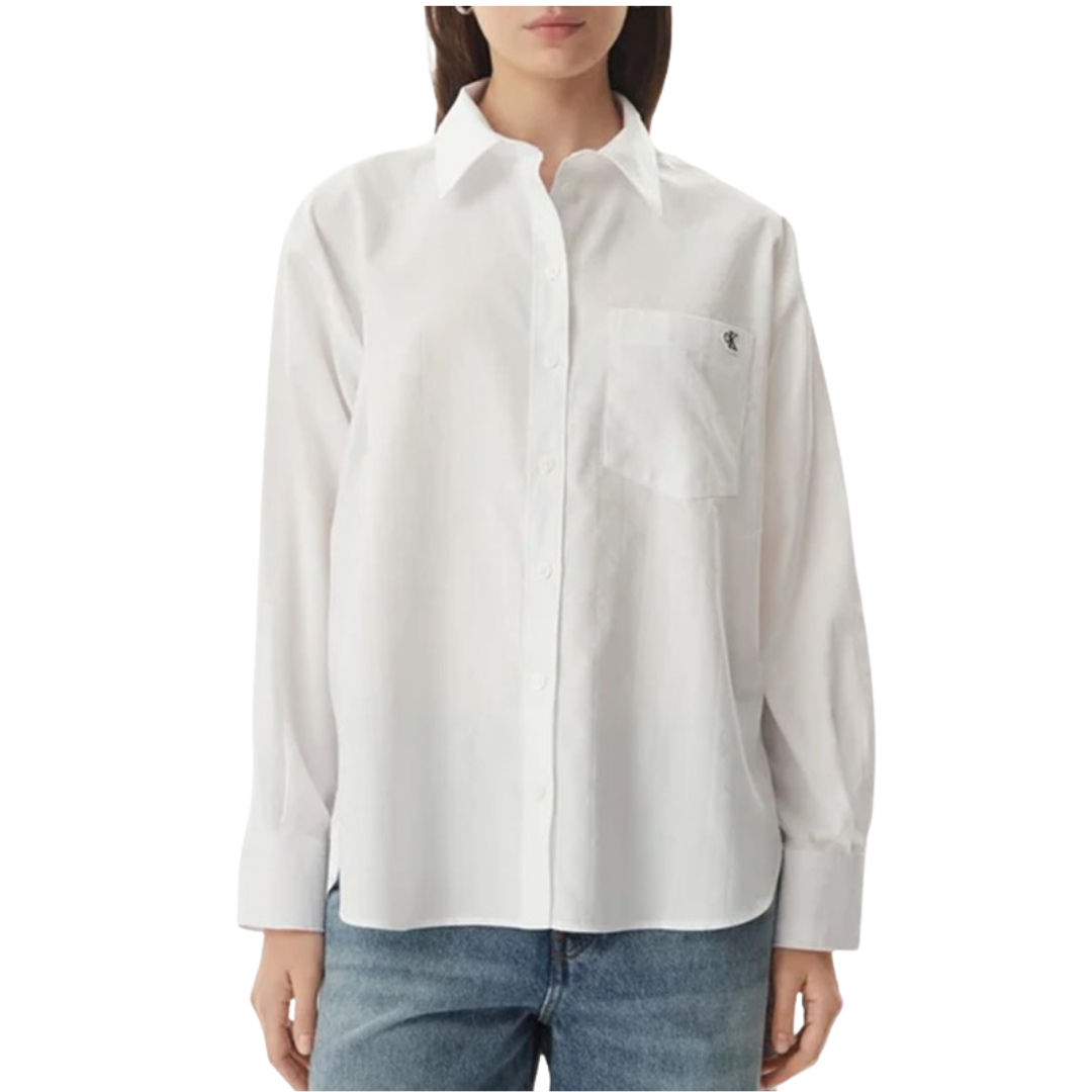 LV047G126G YAA COTTON POPLIN JACQUARD RELAXED S
