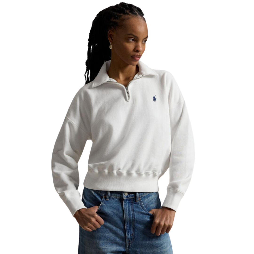 211B18685 006 KNIT-HALF ZIP-SWEATSHIRT