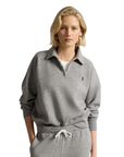 211B18685 004 KNIT-HALF ZIP-SWEATSHIRT