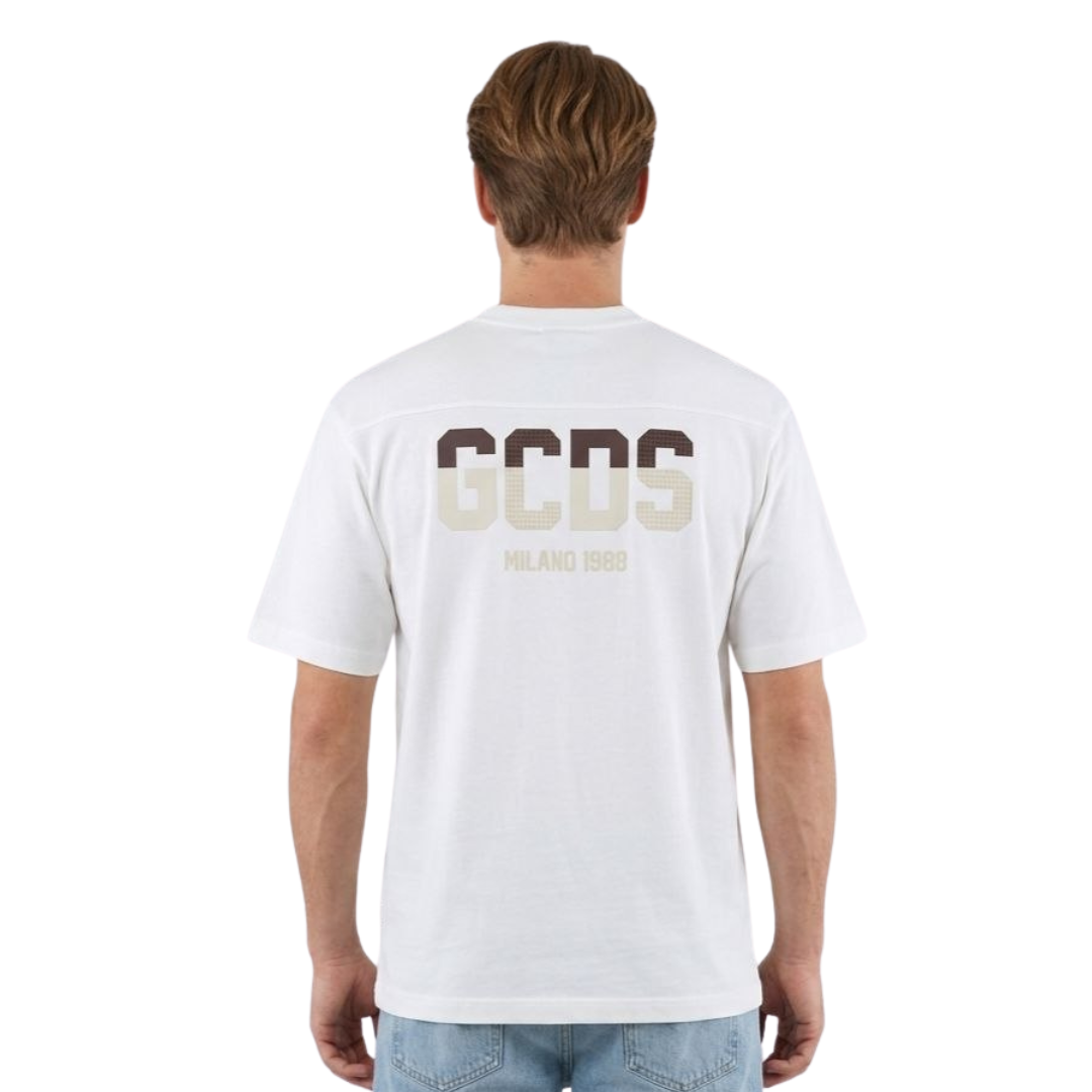 GCDS T-SHIRT MT42 WHITE