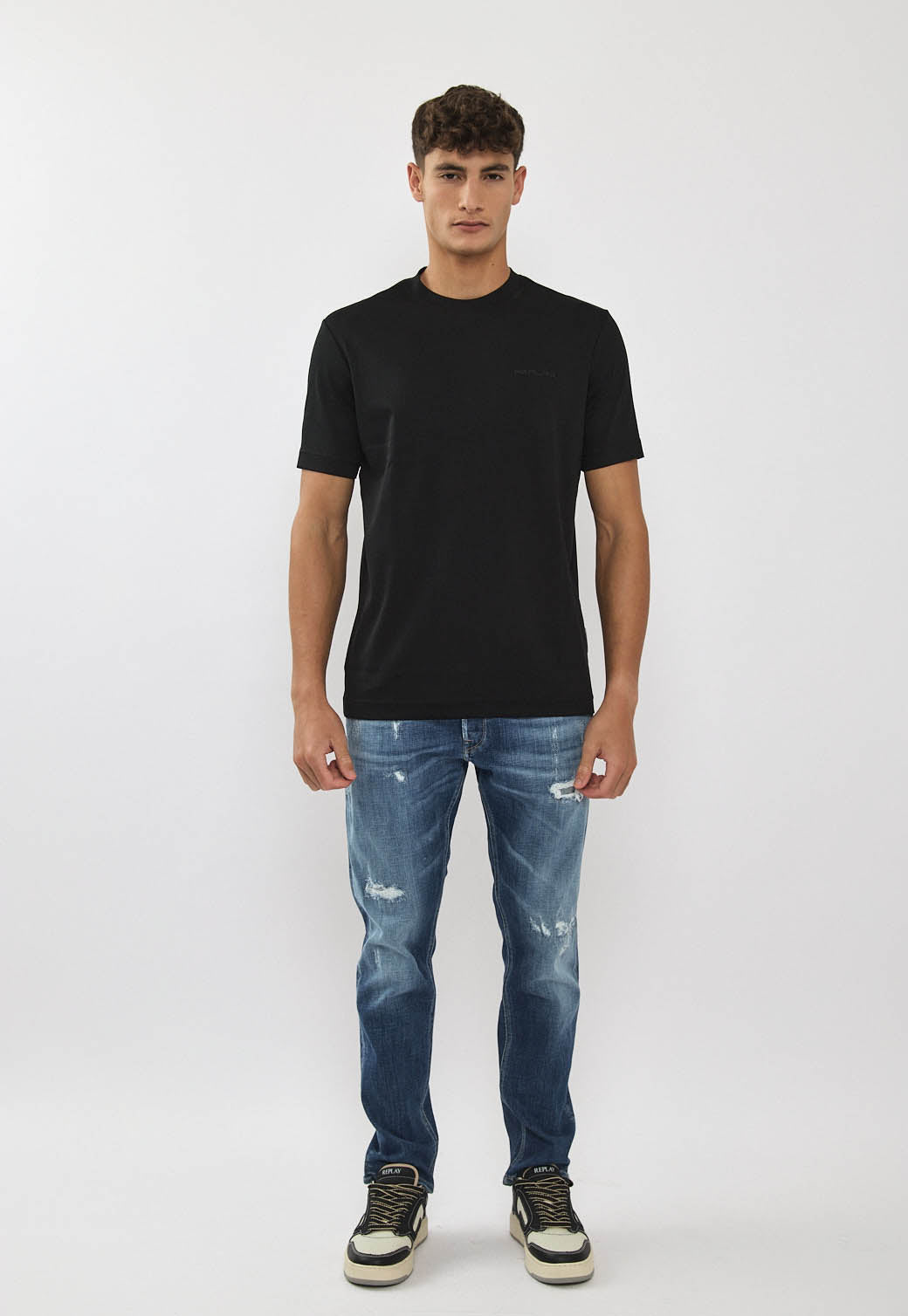 AMMONIA SS T-SHIRT 26166876 BLACK 99