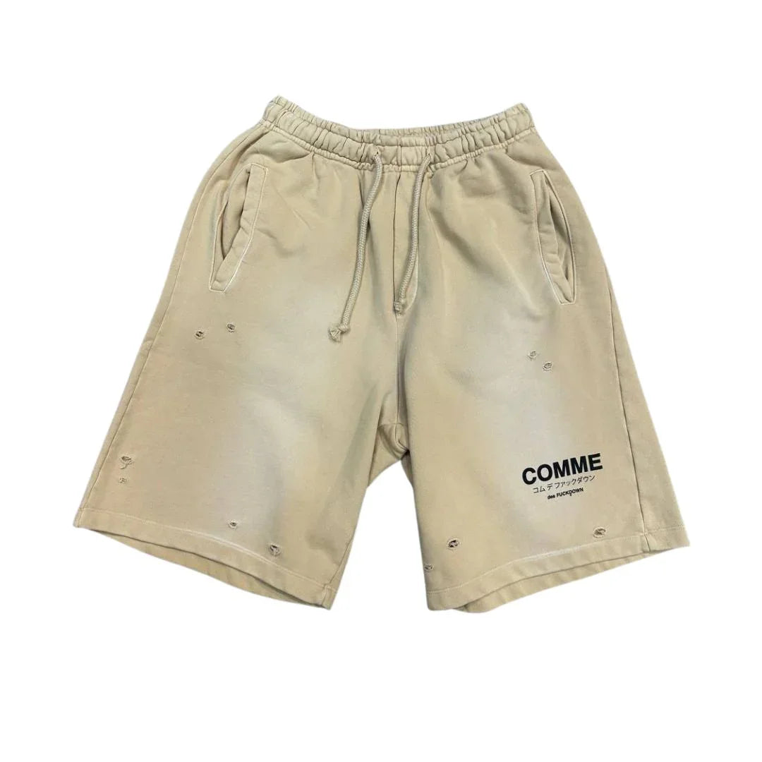 מכנס קומו דה פאק - BEIGE CDFD01533