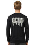 GCDS T-SHIRT ML23 BLACK