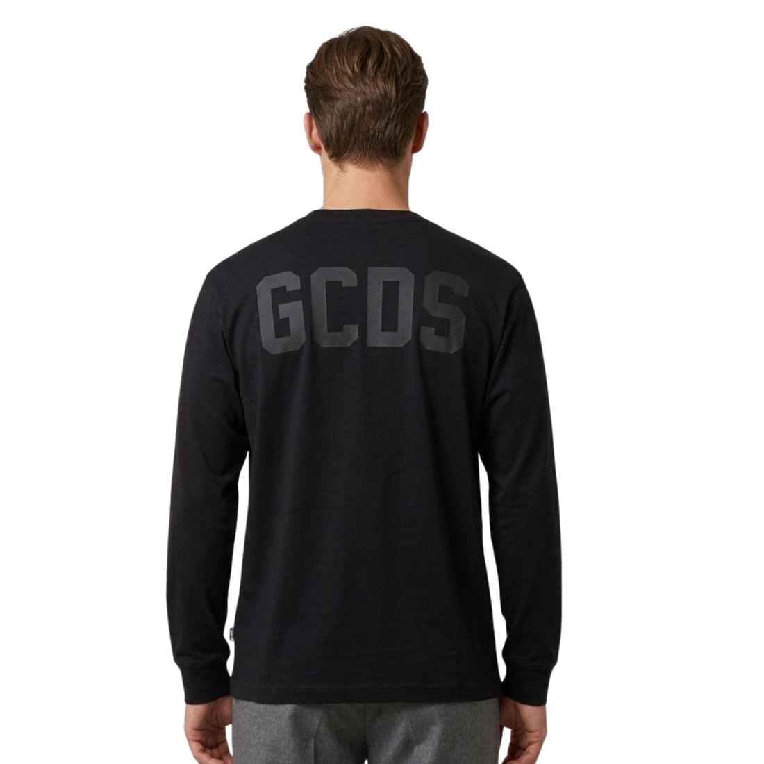 GCDS T-SHIRT ML05 BLACK