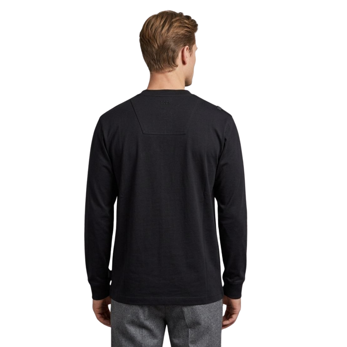 GCDS T-SHIRT ML20 BLACK