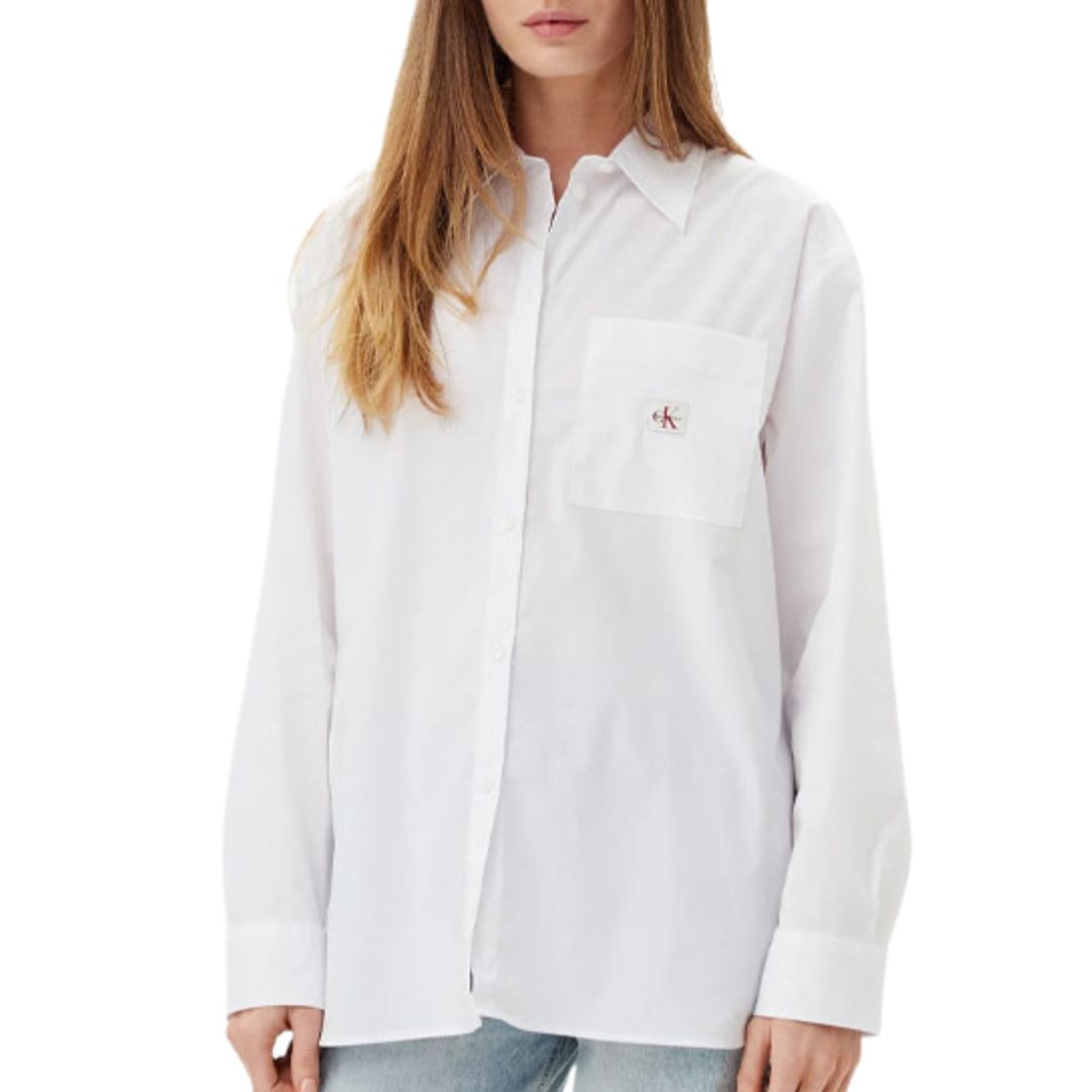 CK LV047C143G YAA POPLIN RELAXED SHIRT