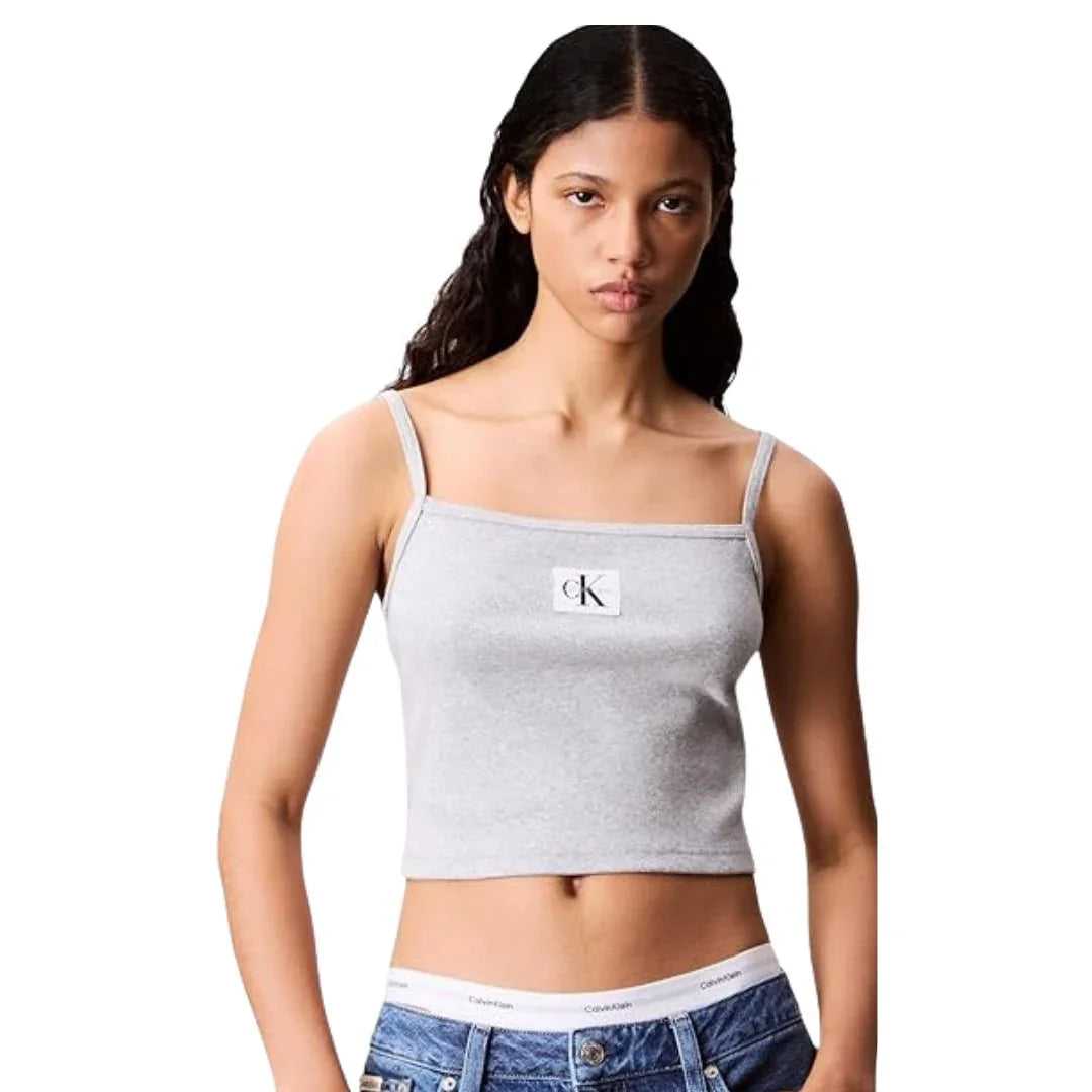 LV047C908G P79 A- WOVEN LABEL RIB CAMI