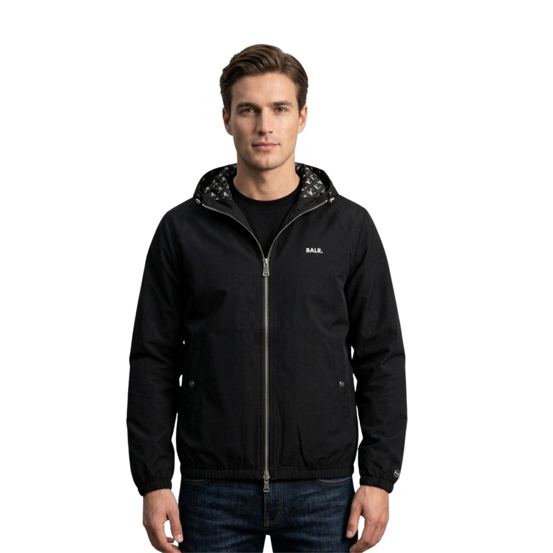 8080192BAM-99 Full Zipped Hooded Jacket