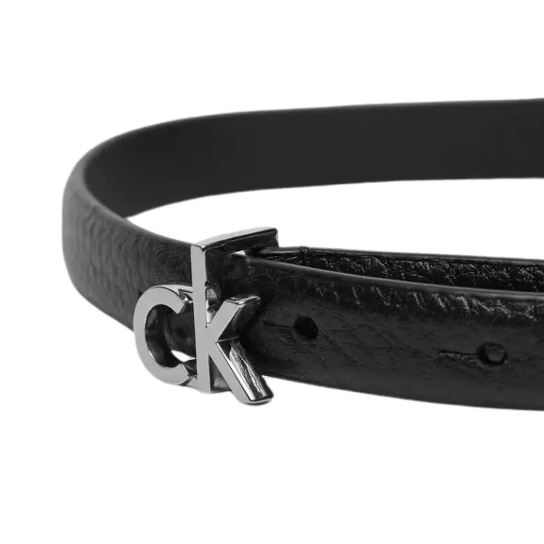 CK THIN BELT 1.5CM PEBBLE K60K612858 BEH