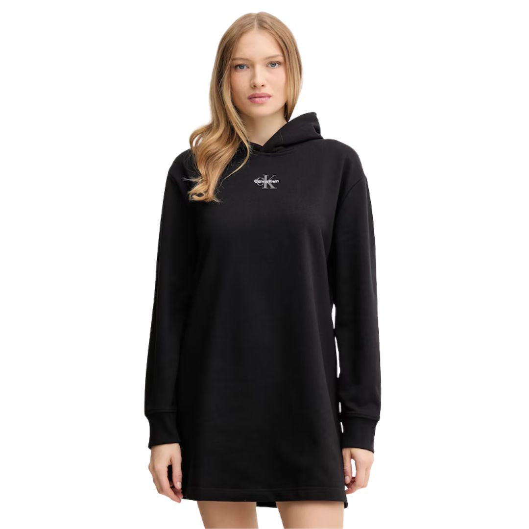 CK LV047D229G UB1 LS MONOLOGO PREMIUM TERRY HOODIE