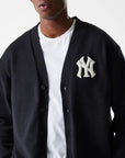 MLB KNIT CARDIGAN NEYYAN BLK
