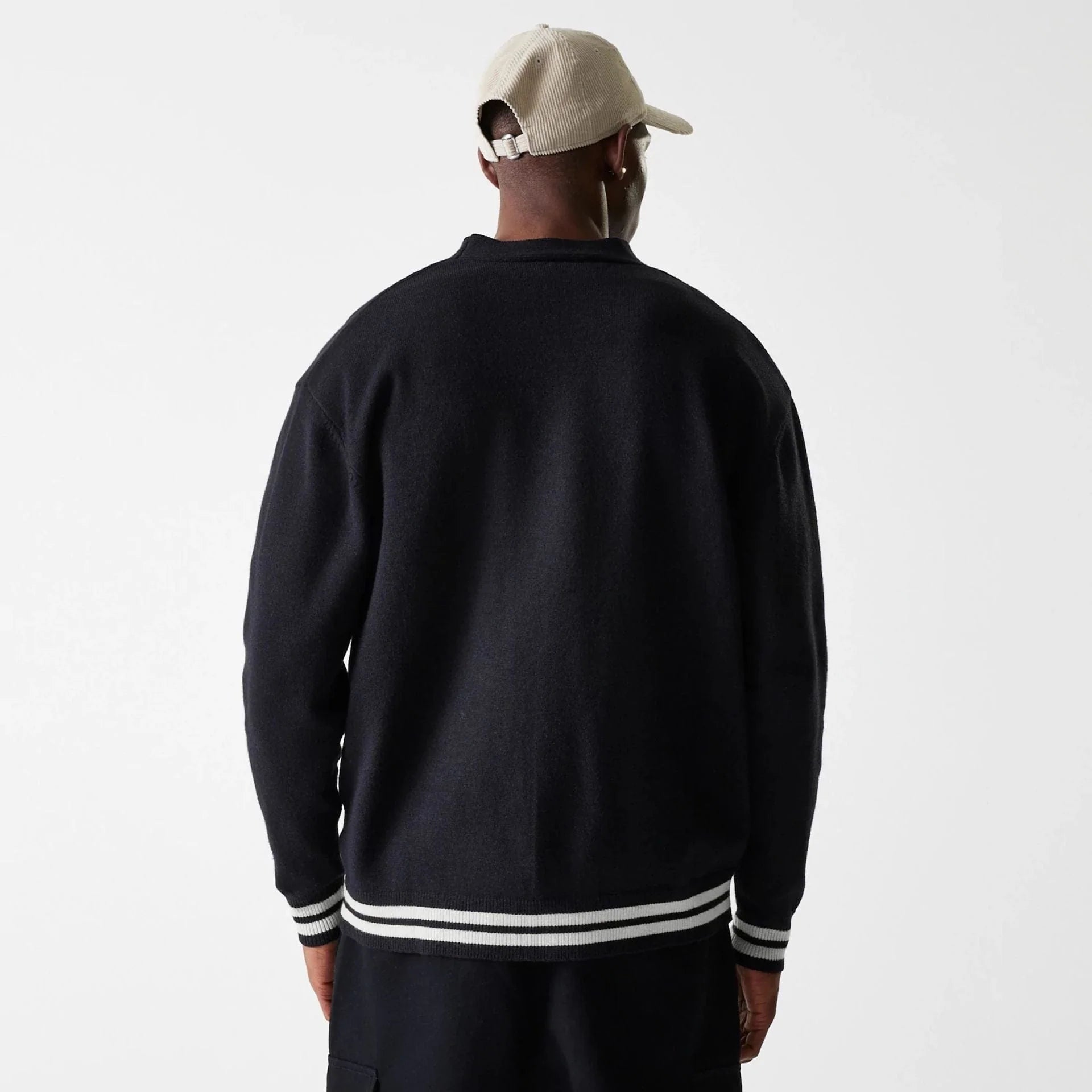 MLB KNIT CARDIGAN NEYYAN BLK