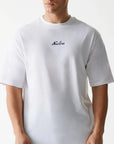 NE TRUCKER PTCH OS TEE NEWERA WHI