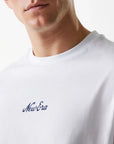 NE TRUCKER PTCH OS TEE NEWERA WHI