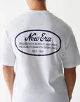 NE TRUCKER PTCH OS TEE NEWERA WHI