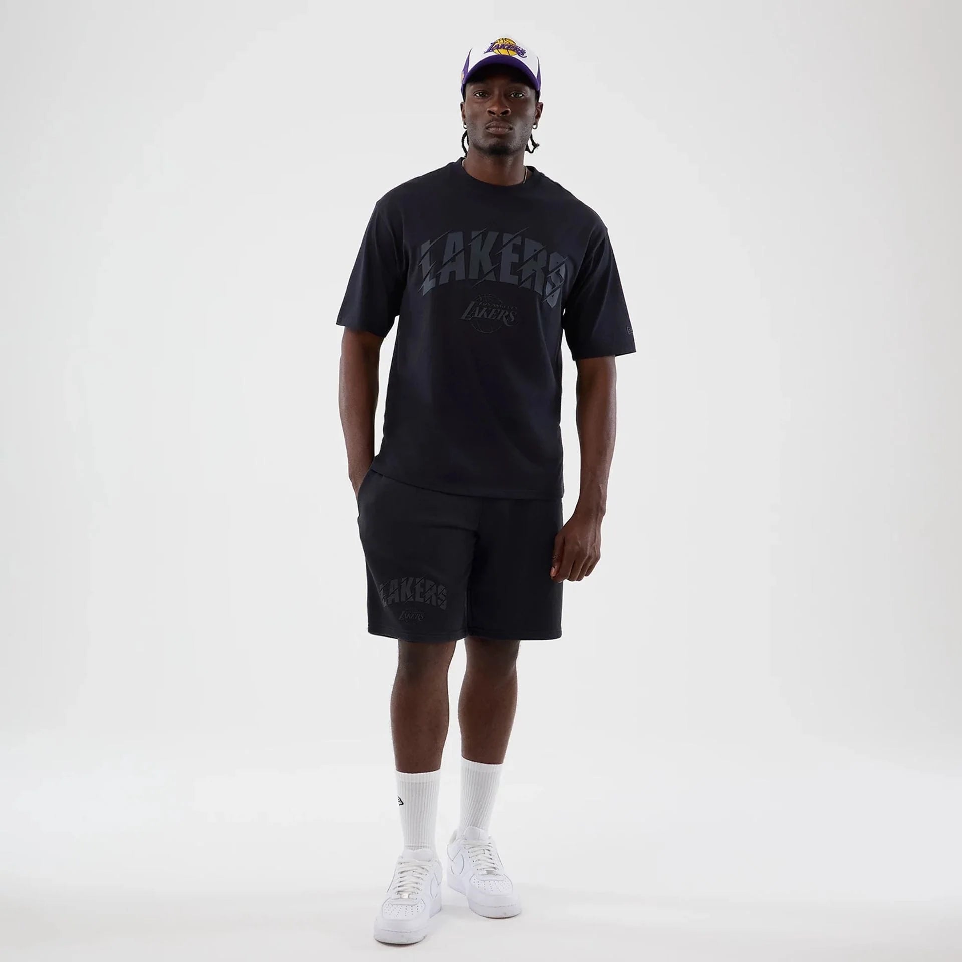 60856186 NBA Core Oversize Tee LA Lakers - NVY