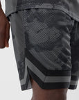 60856200 AOP Mesh Short New Era - BLK