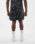 60856200 AOP Mesh Short New Era - BLK