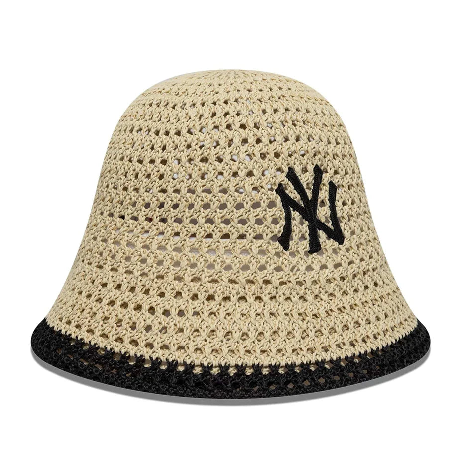 60856308 Knitted Bucket NY Yankees - STN/BLK