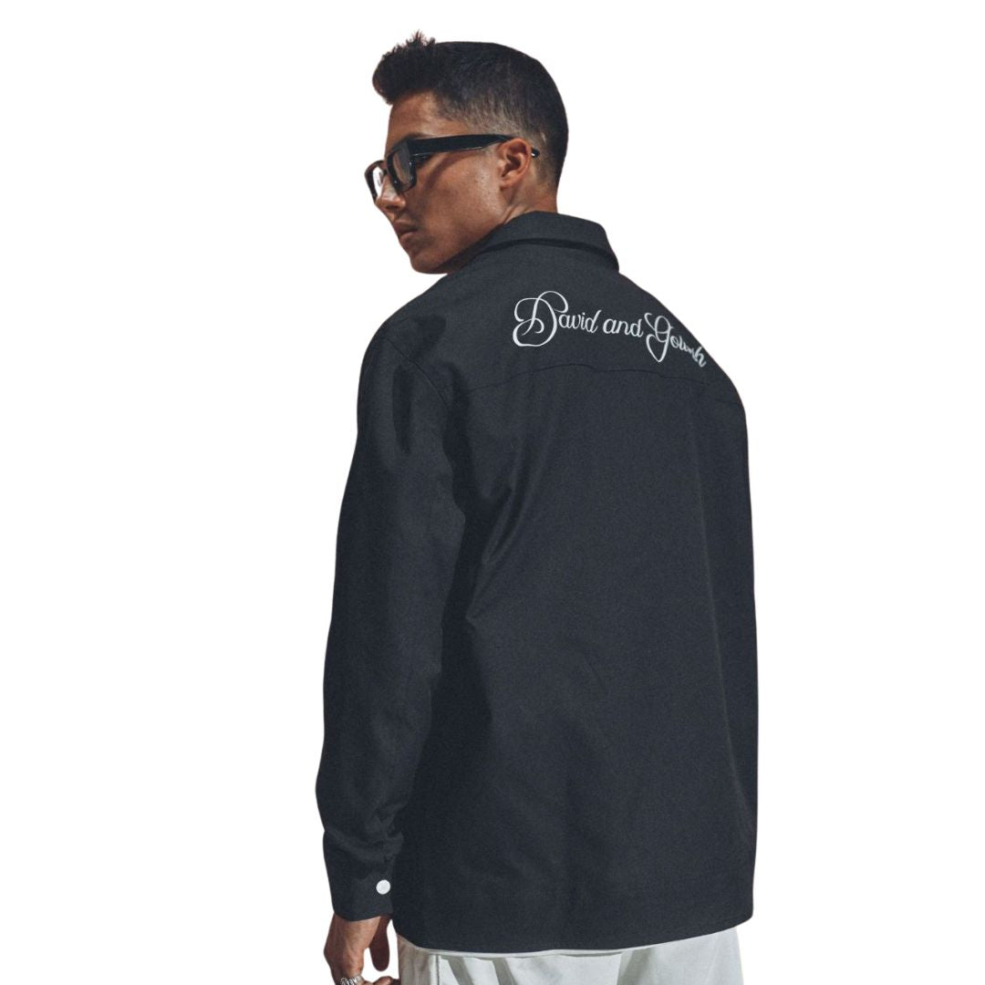 YN NYLON JACKET NJ003 BLACK