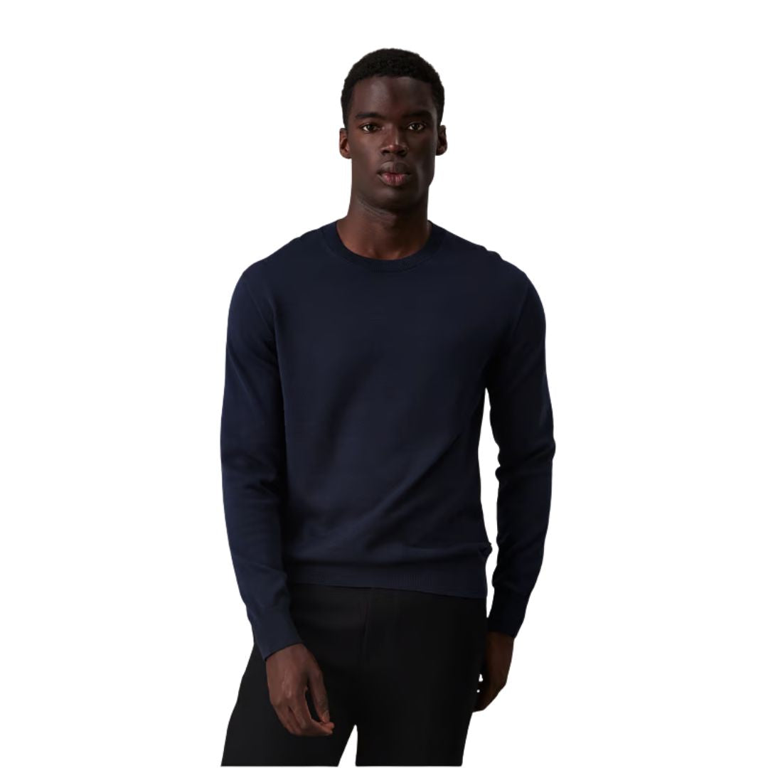 CK LV040BM343 CEF LS SUPIMA COTTON CREW 14GG