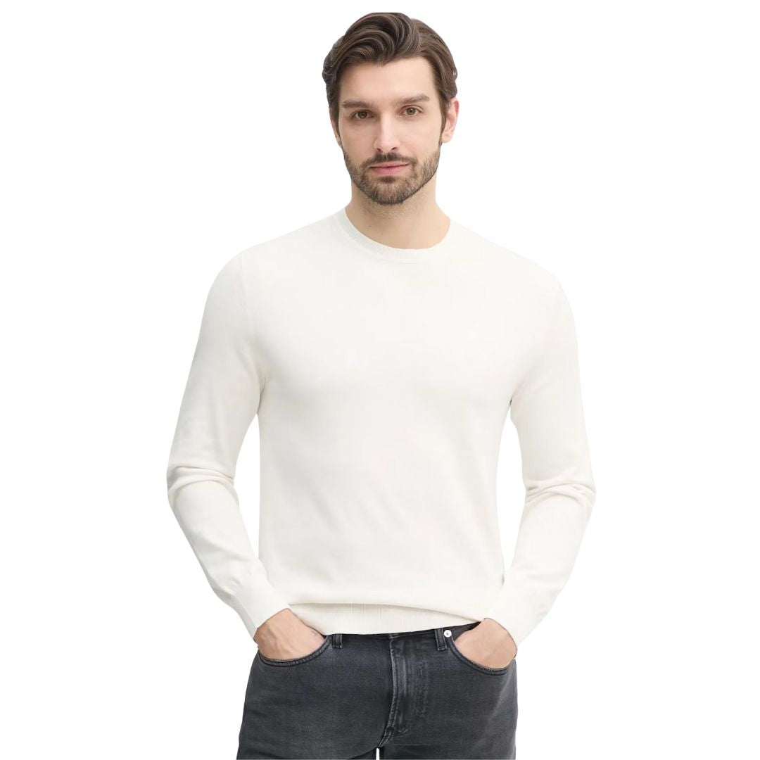 CK LV040BM343 YAS LS SUPIMA COTTON CREW 14GG