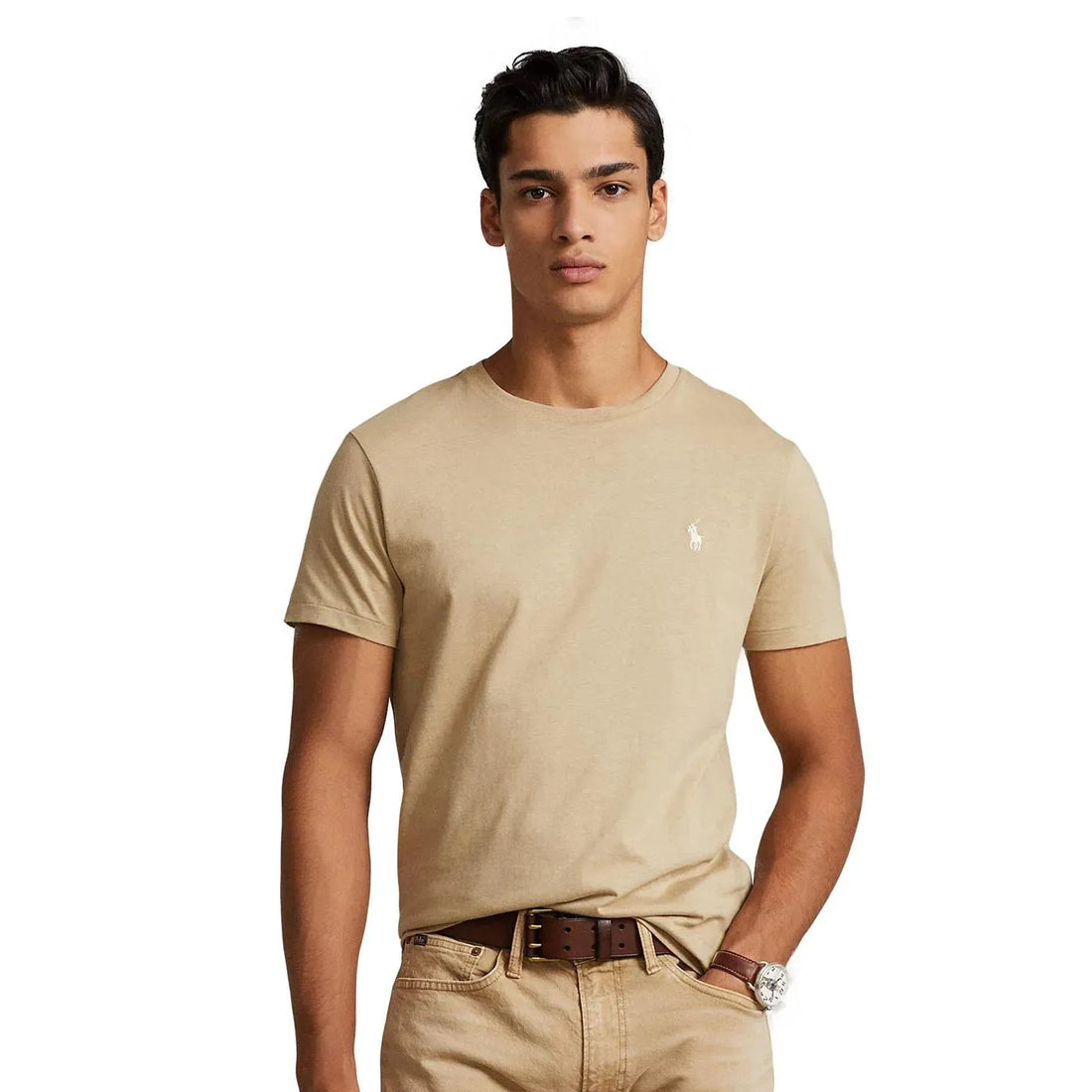 חולצה פולו ראלף לורן - 710671438294 BEIGE