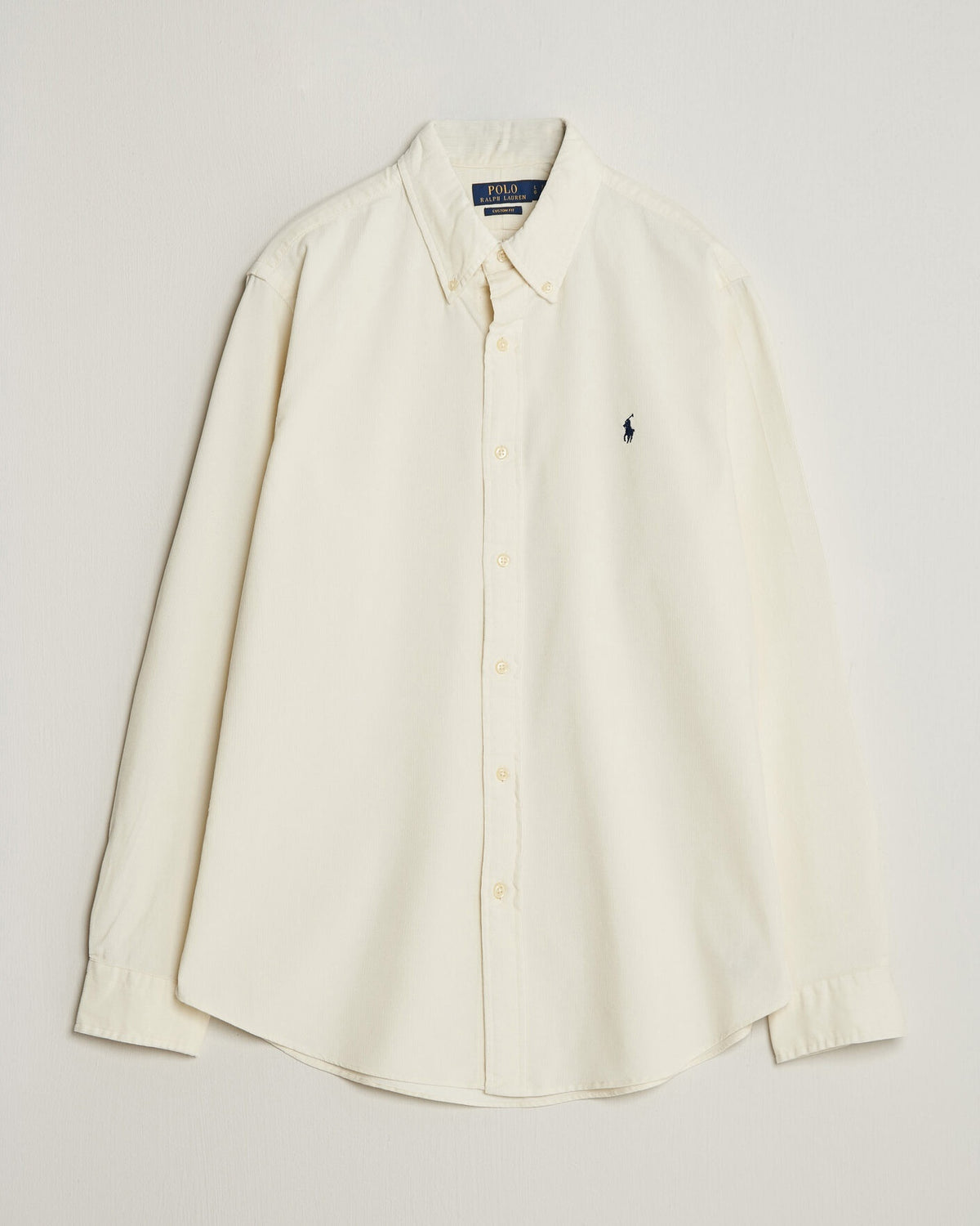 חולצת קורדרוי שמנת Polo Ralph Lauren — 710853123 509, מבט 3