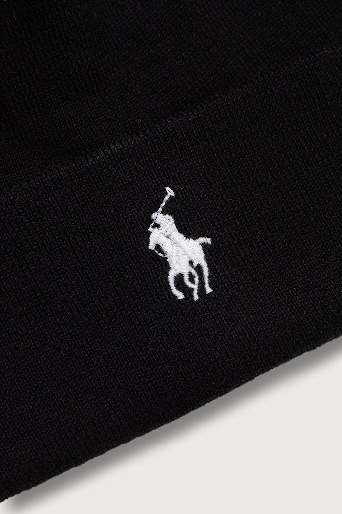 כובע סרוג שחור Polo Ralph Lauren — 710B28862 005, מבט 3