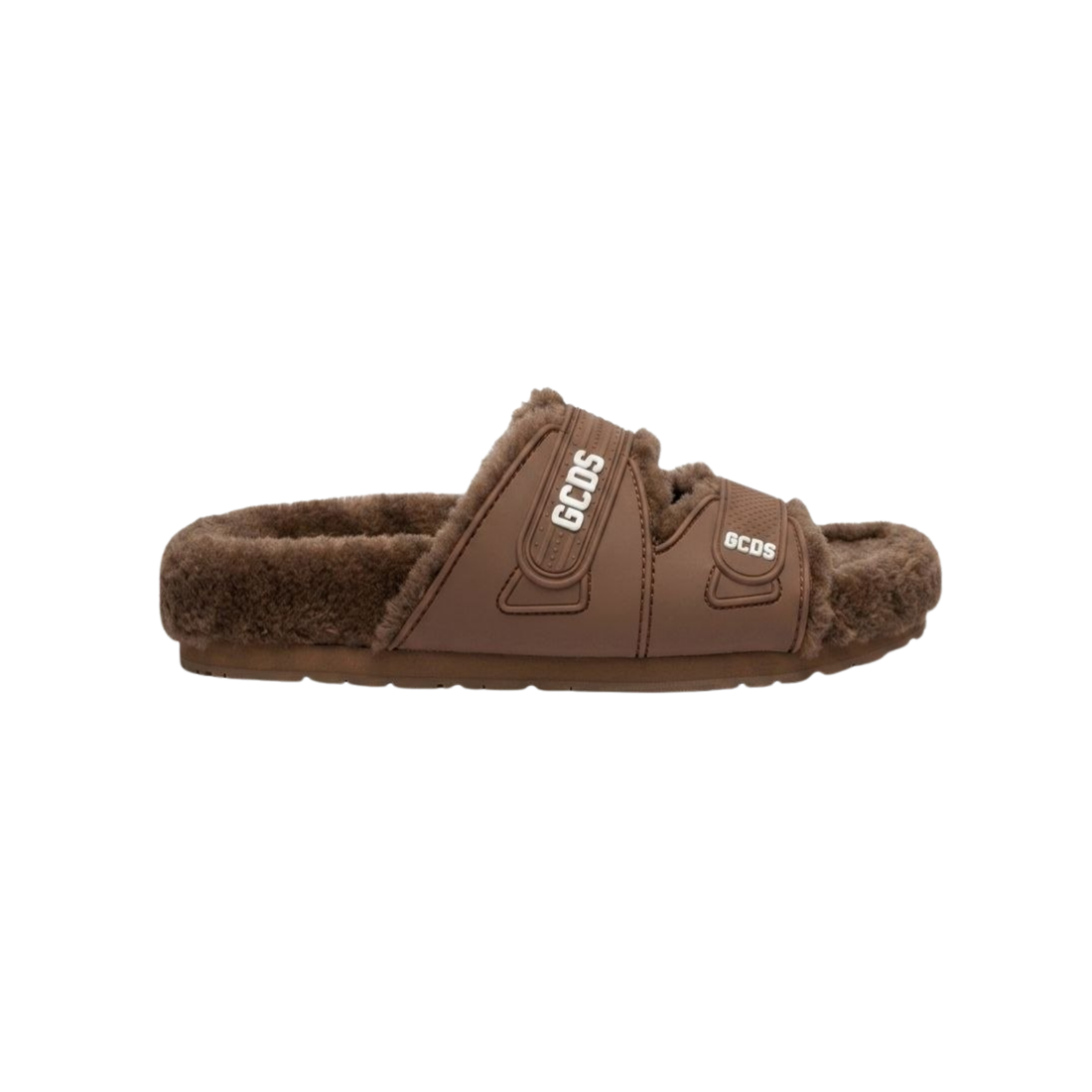 GCDS כפכף לנשים GC262WF15-001 BROWN