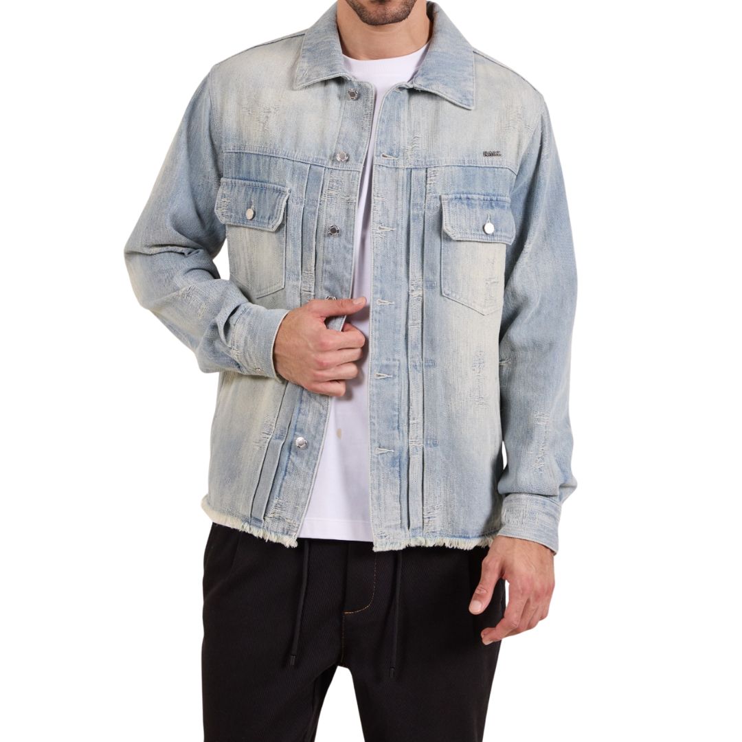 BALR 808781BAM-60 Denim No Hooded Jacket