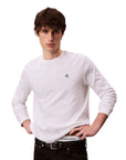 CK LV04RD247G YAF LS EASY MONOGRAM TEE