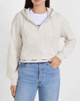 LV047G252G P4P LS TERRY LOGO WAIST CROPPED FZ H