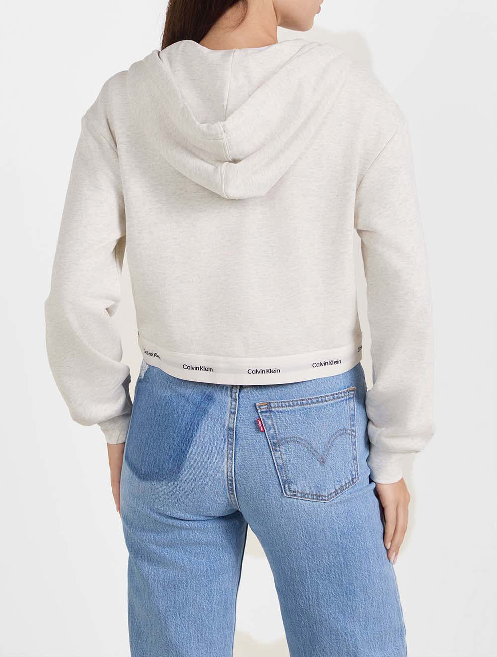 LV047G252G P4P LS TERRY LOGO WAIST CROPPED FZ H