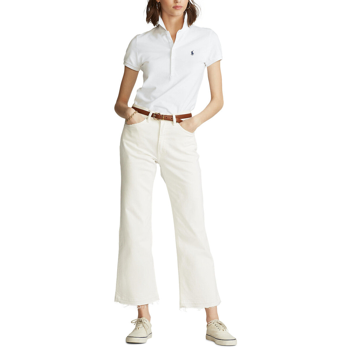 211B18200 015 JULIE POLO-SLIM-SHORT SLEEVE-POLO S