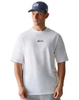 NE TRUCKER PTCH OS TEE NEWERA WHI
