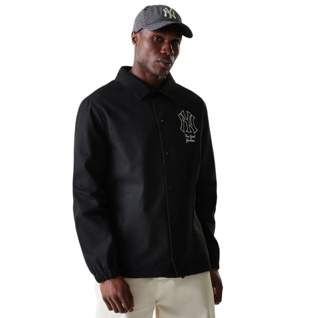 MLB TWILL COACHES JCKT NEYYAN BLK