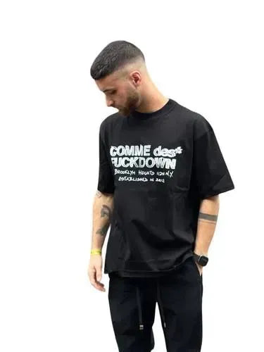 חולצה קומו דה פאק - BLACK CFABM00102