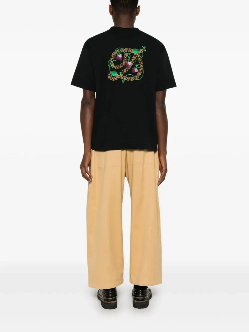 חולצה דרול דה מונסייר - E-TS213-CO002 BLACK - xtazy fashion