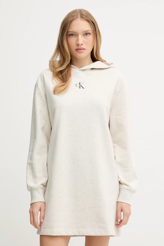 CK LV047D229G P4P LS MONOLOGO PREMIUM TERRY HOODIE
