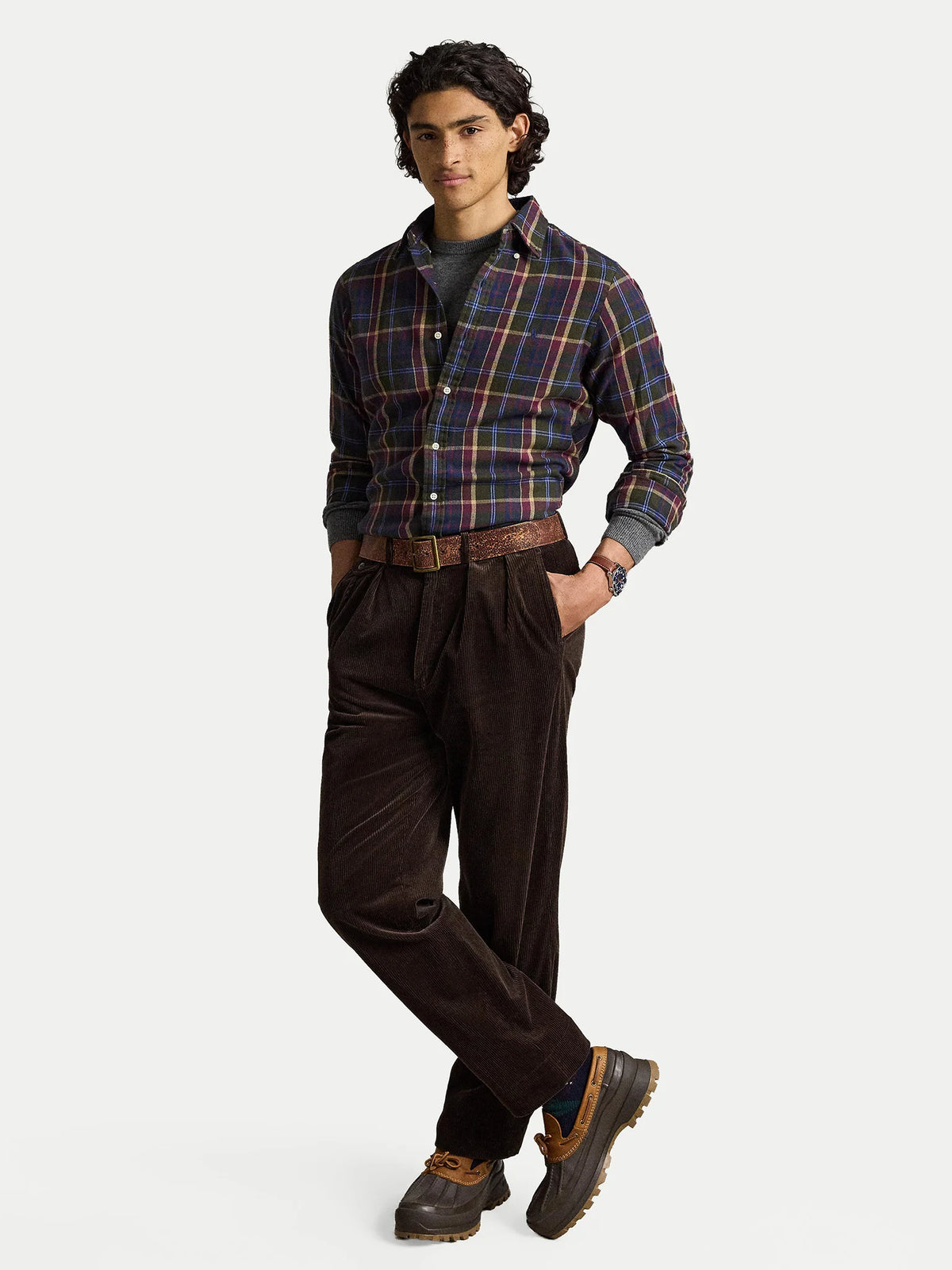 710B30152 003 WOVEN SLEEVE-SPORT SHIRT